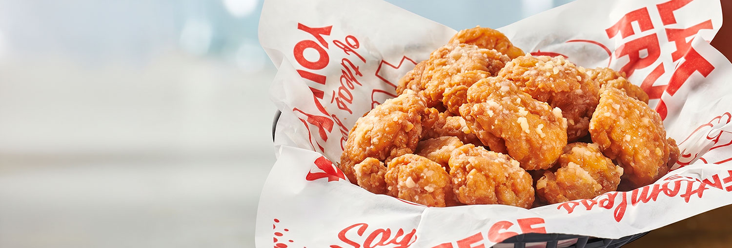 Garlic Parmesan Boneless Bites