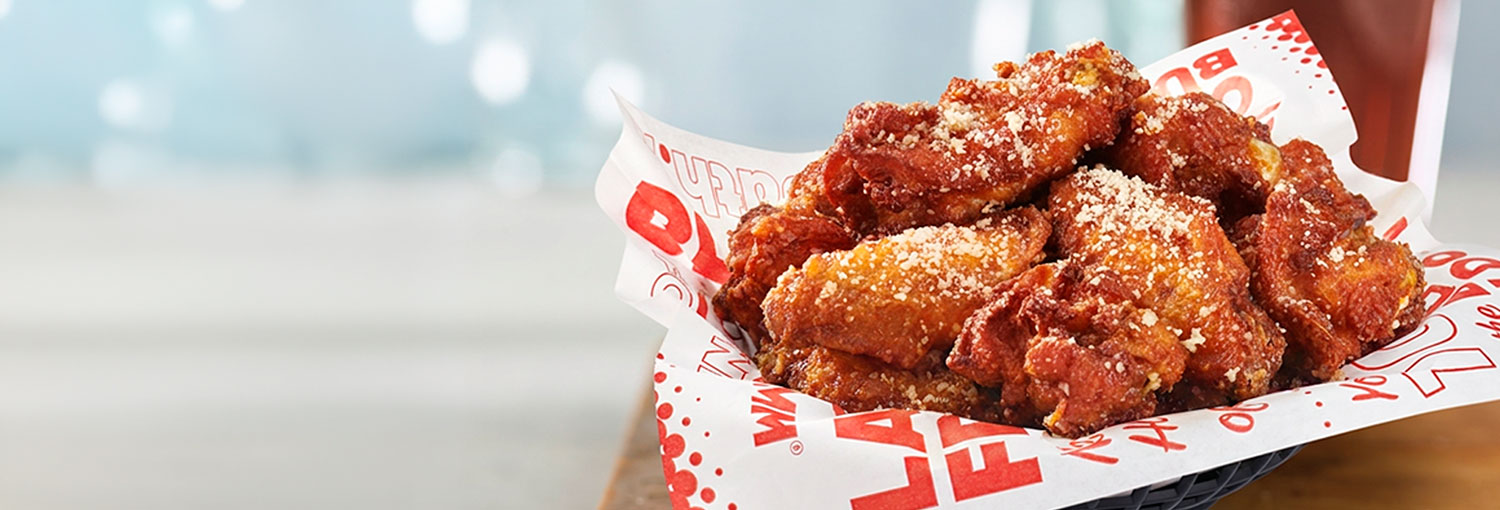 Garlic Parmesan Bone-in Wings