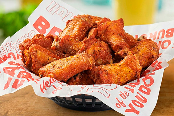 Salt and Pepper Bone-in Wings